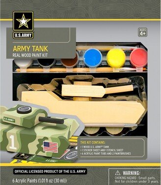 Masterpieces Puzzles Works of Ahhh Craft Set - U.s. Army Tank Wood Paint Kit