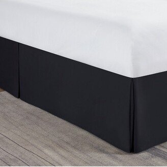 Nestl 14 Tailored Drop Premium Bedskirt - Queen - Black