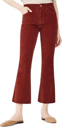 Bridget Womens Corduroy High Rise Bootcut Jeans