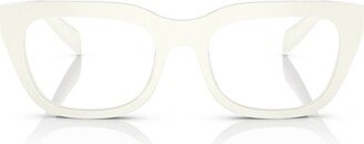 Prada Eyewear Irregular-Frame Glasses-AH