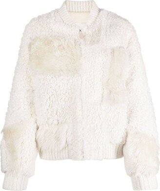 Shearling Patchwork Jacket