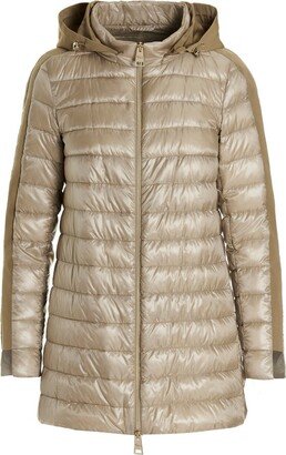 Hooded Down Coat-AA