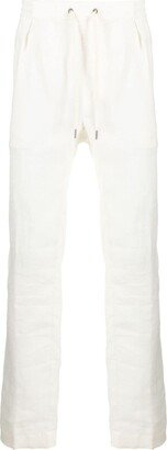 Straight-Leg Linen Trousers-AA