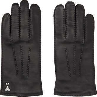 Black Ami de Cœur Gloves