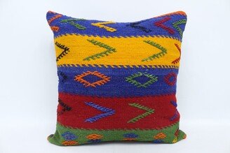 Personalized Gift, Kilim Pillow Cases, Throw Cover, Blue Cushion Case, Patterned Pillow, Oriental 2798