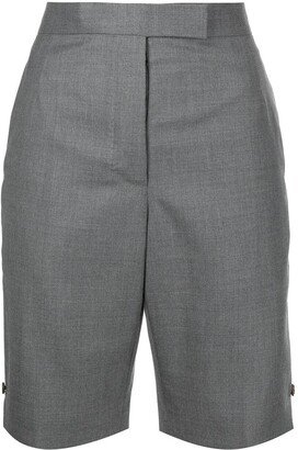 Tailored High-Waist Shorts-AA