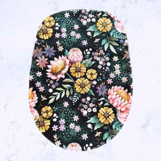 Bees & Flowers Stand Mixer Slider Mover Mat | Bee Flower For Kitchenaid