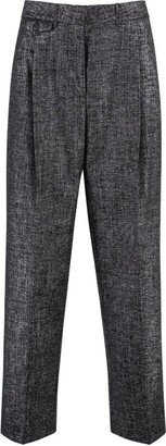 High-Rise Tailored Trousers-AA