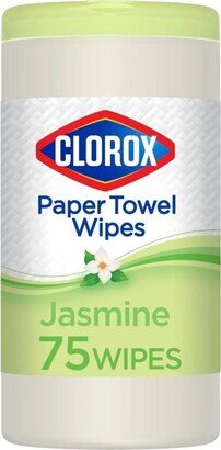 Clorox Jasmine Paper Towel Wipes - 75ct