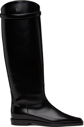 Black 'The Riding' Tall Boots