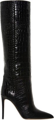 Embossed Knee-High Boots-AG