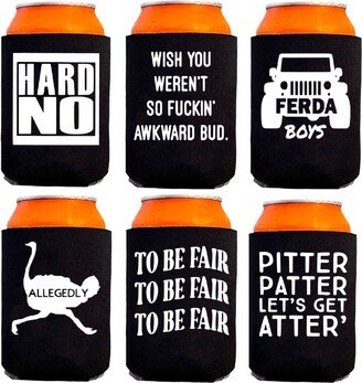 Letterkenny Beer Can Cooler, Letterkenny Christmas Gift, Pitter Patter, Ferda