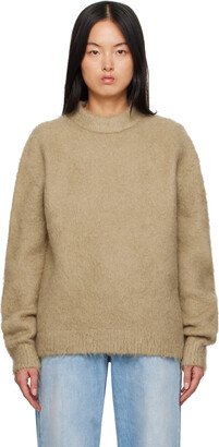 Beige Crewneck Sweater