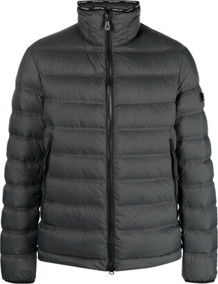 Funnel-Neck Padded Jacket-AK