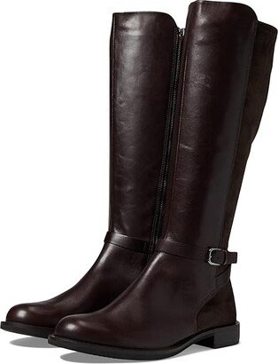 Sartorelle 25 Tall Buckle Boot (Mocha/Coffee) Women's Boots