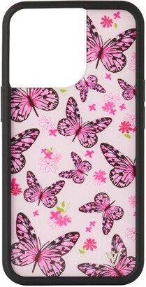 Wildflower Cases Pink Butterfly iPhone 13 Pro Case