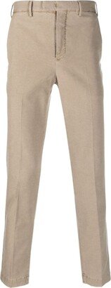 PT Torino Tapered-Leg Cotton Trousers
