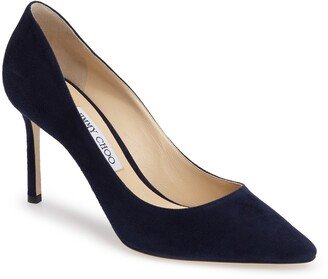 Romy 85 Suede Pump-AB