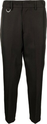 Tapered Cropped Trousers-AL