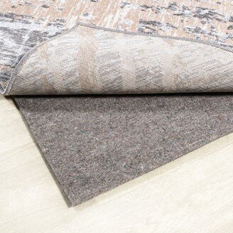 Duo-Lock Rug Pad Gray/Brown Pad