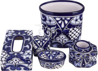 Ceramic Bathroom Set From Mexico - Metalero