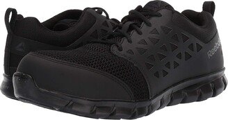 Reebok Work Sublite Cushion Work Comp Toe ESD (Black) Men's Work Boots