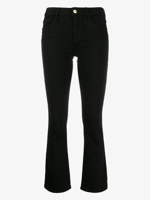 Slim-Fit Cropped Jeans-AA