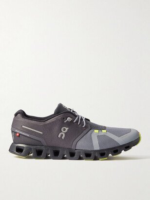 Cloud 5 Rubber-Trimmed Recycled Mesh Running Sneakers