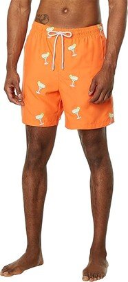 Naples Marina Margarita (Rumba Orange) Men's Swimwear