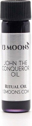 John The Conqueror Oil By 13 Moons, Spiritual Oil, Ritual Anointing Blended Essential Oils For Wicca, Witchcraft