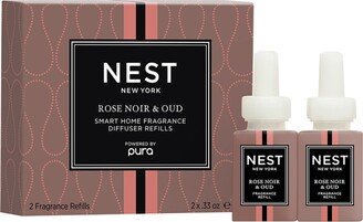 Rose Noir and Oud Pura Refill Duo