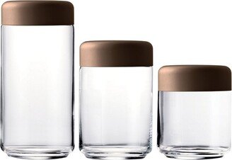 Set Of 3 Urano Canisters-AE