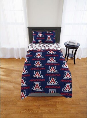 The Northwest Company COL 863 Arizona Wildcats Twin/XL Bed In a Bag Set