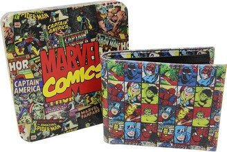 Comics Leather Bifold Wallet