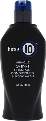 He Is A Miracle 3-In-1 For Men 10 oz