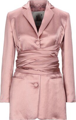 Suit Jacket Pastel Pink-AG