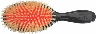 Bass Brushes Elite Series Shine & Condition Hair Brush with Ultra-Premium Natural Bristle SOFT High Polish Acrylic Handle Medio SOFT