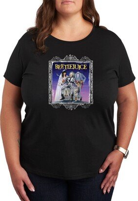 Air Waves Trendy Plus Size Beetlejuice Graphic T-shirt