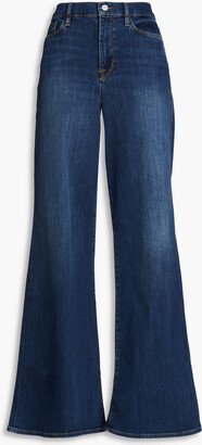 Le Palazzo high-rise wide-leg jeans