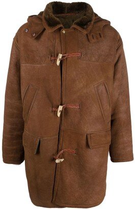 1990s Shearling-Lined Duffle Coat