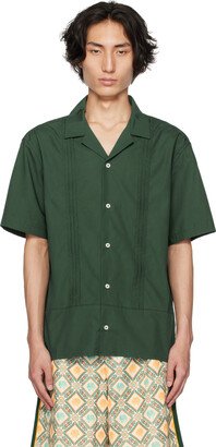 Green 'La Chemise Plissée Shirt