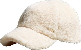 Baseball Cap Shearling Effect-AA