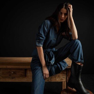 Denim Utility Boiler Suit