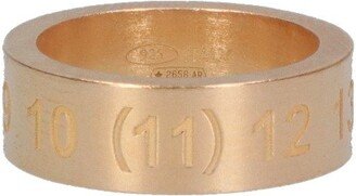 Number Engraved Ring