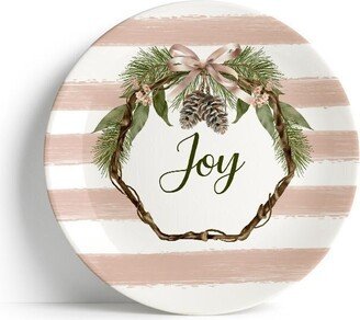 Christmas Boho Plate -Personalized Thermosaf - Cupcake -Plates For