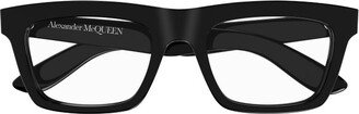 Rectangular Frame Glasses-BG