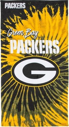 NFL Green Bay Packers Pyschedelic Beach Towel