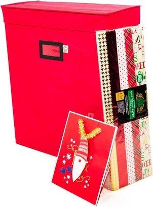 TreeKeeper Gift Bag and Tissue Paper Storage Box Red