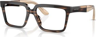 Men's Square Eyeglasses, AR7230U53-o