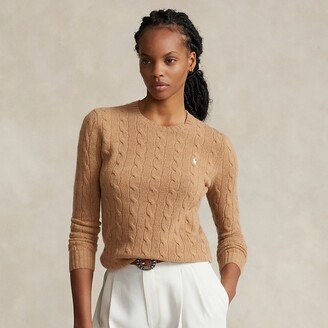 Cable-Knit Wool-Cashmere Sweater-AP
